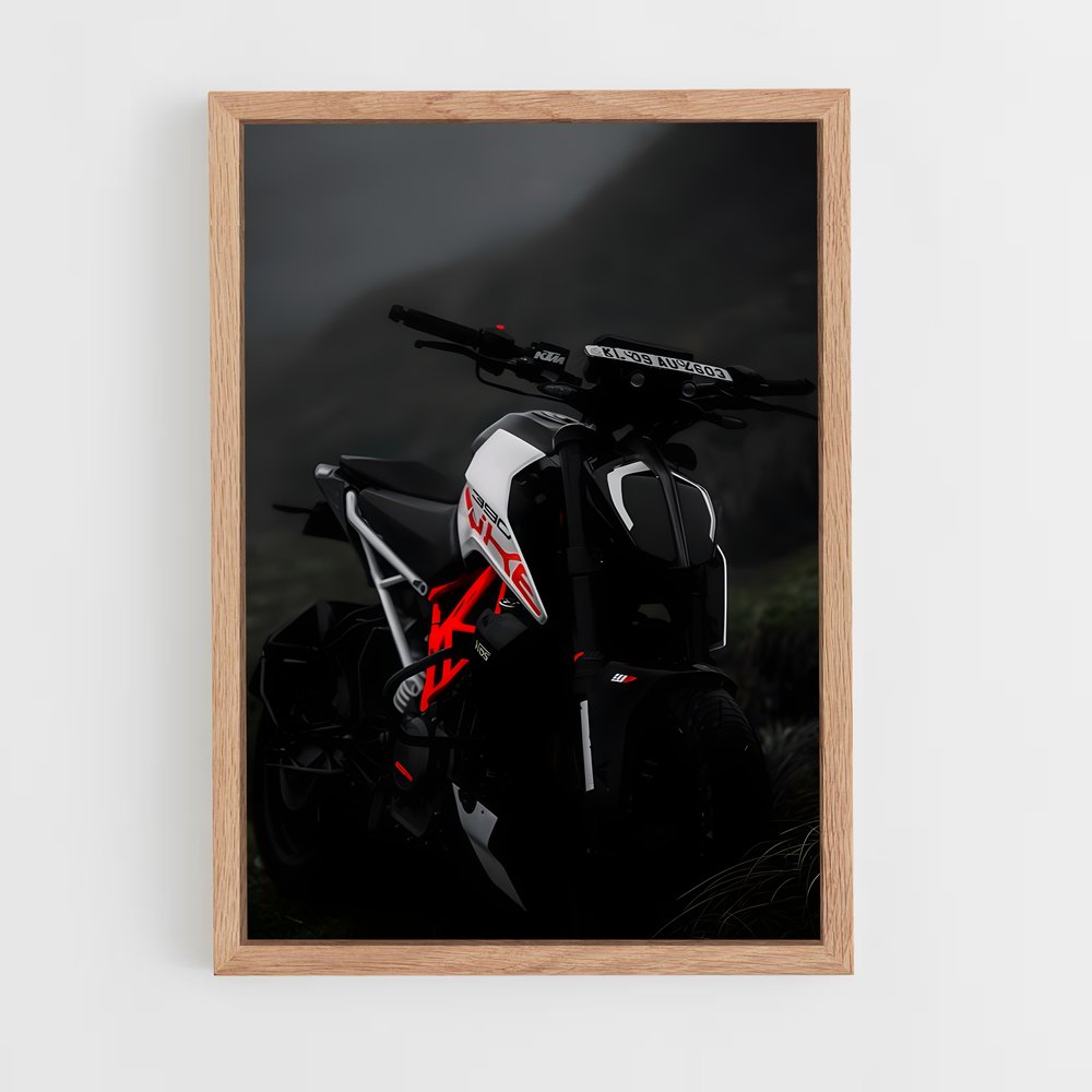 Poster Duke en Liberté – affiche KTM Moto (vue 4)